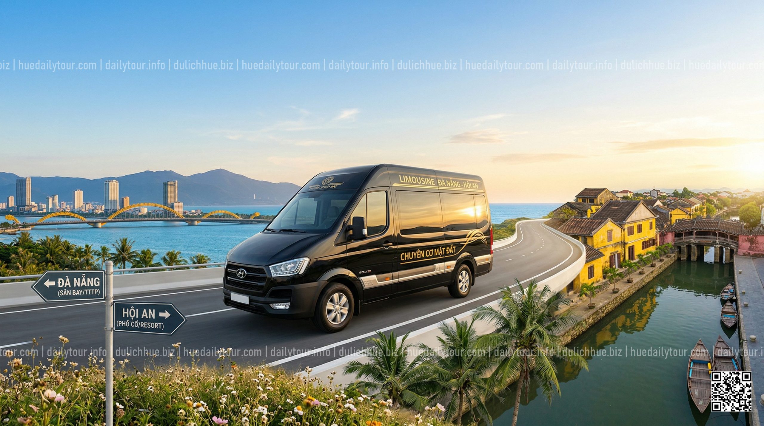 Thuê Xe Limousine Đà Nẵng đi Hội An